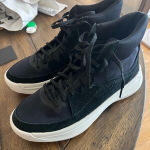Sorel Black and Women's High-Top Sneakers